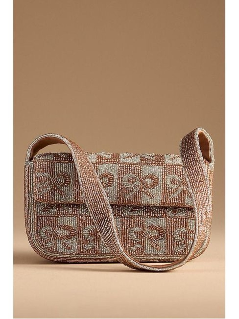 Anthropologie Fiona: Metallic Bow Limited Edition Shoulder Bag - Picture 9 of 9